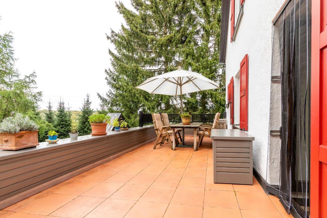 Landhaus Camillas Hoehe Mirbach ภายนอก รูปภาพ